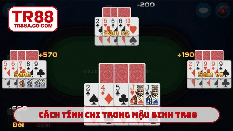 Cách tính chi trong mậu binh TR88