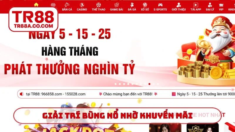 Giải trí bùng nổ nhờ chương trình khuyến mãi